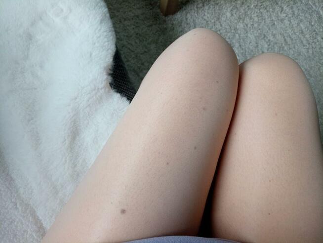 Cieliste rajstopy olejowe, XL