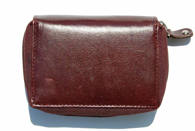 Portfel męski skórzany Revio, brązowy, skóra naturalna