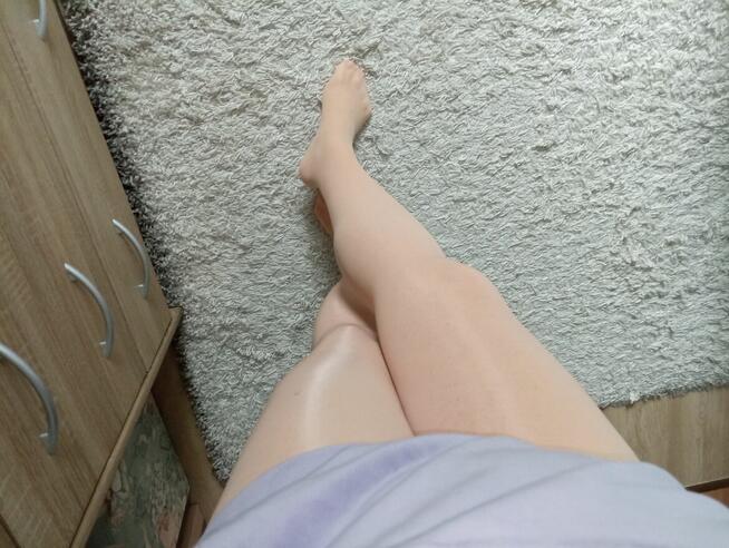 Cieliste rajstopy olejowe, XL