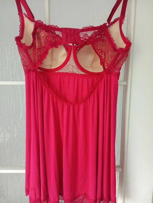 Romantyczna koszulka nocna Obbsesive,2XL