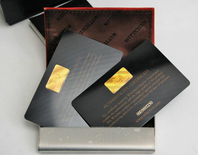 Wittchen, Arizona, etui na wizytówki, czerwona skóra natural