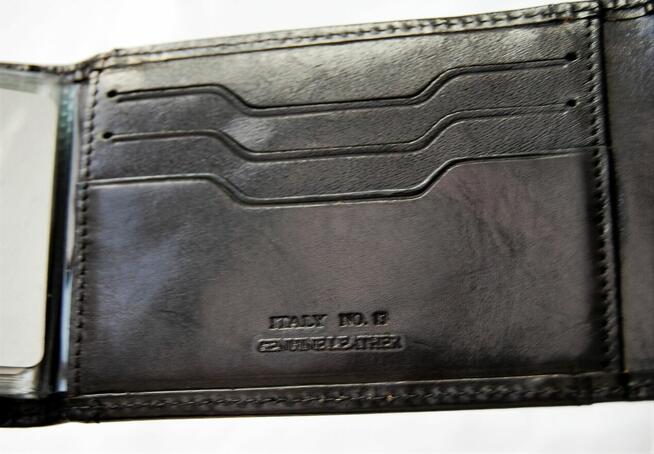 Wizytownik, etui na wizytówki i karty Vip Collection, skóra