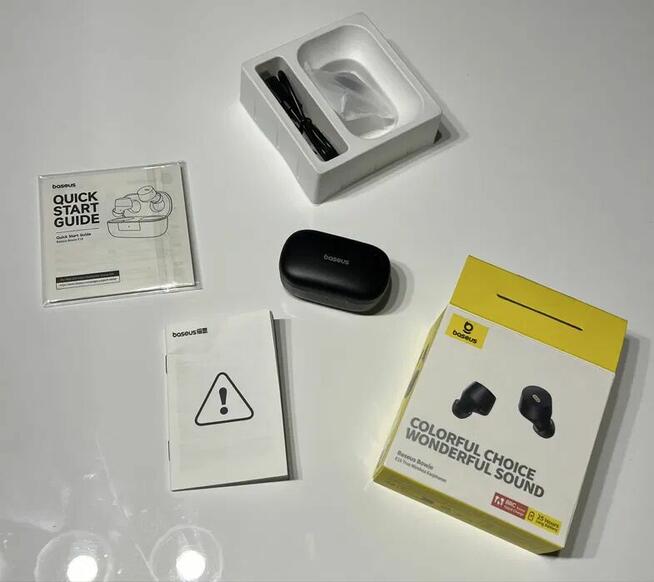 Słuchawki bezprzewodowe Baseus E18