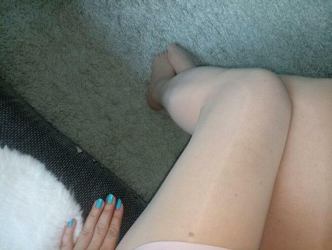 Cieliste rajstopy olejowe, XL