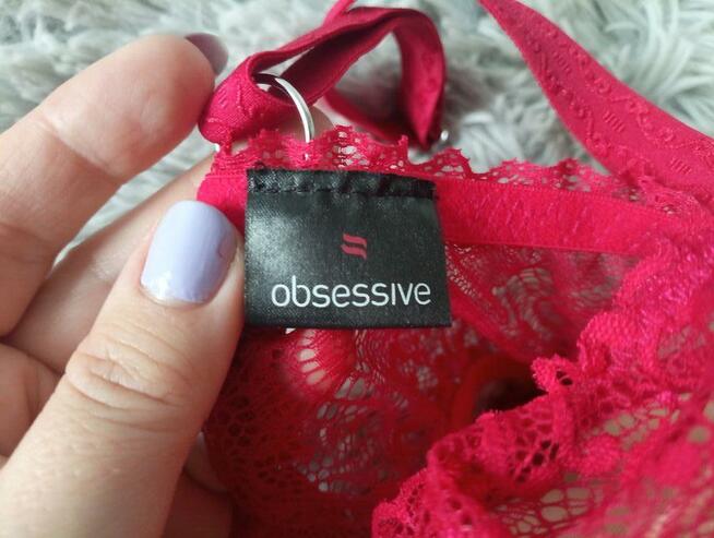 Romantyczna koszulka nocna Obbsesive,2XL