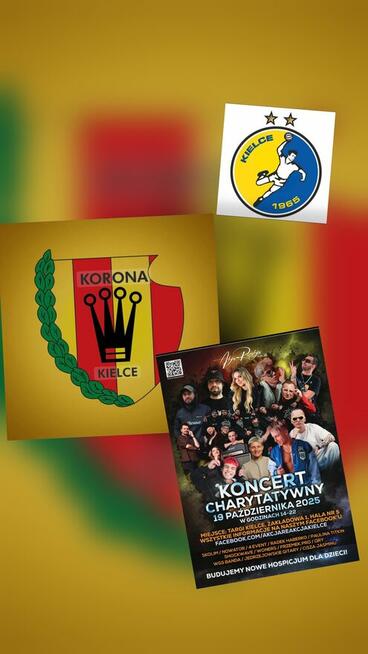 OKAZJA 3w1 Koncert - mecz Korony Kielce i Industrii Gratis