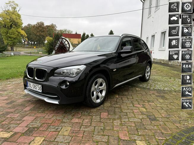 BMW X1 2.0d 177KM 140tys.km. xDrive Kamera Navi PDC Bezwypadkowy Gwarancja