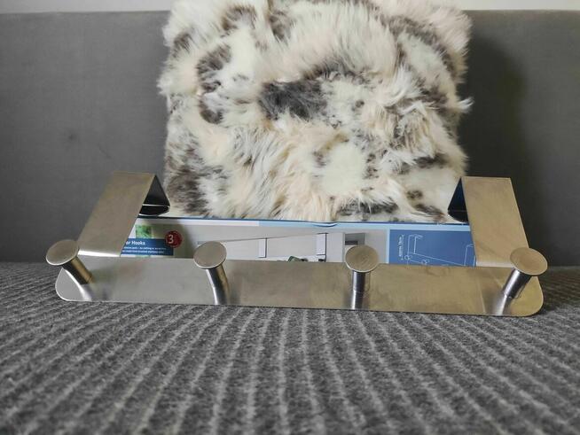 Wieszak na Drzwi Srebrny stal nierdzewna uchwyt na kurtki