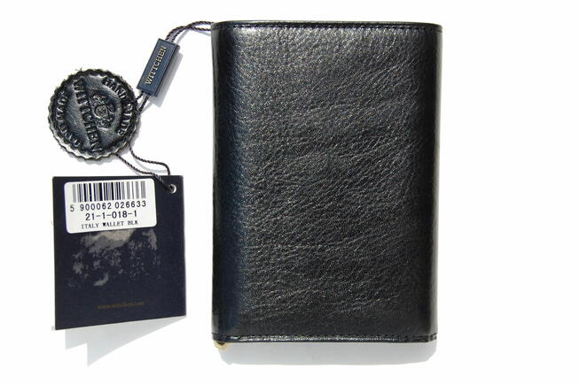 Portfel męski Wittchen Italy, skóra, czarny