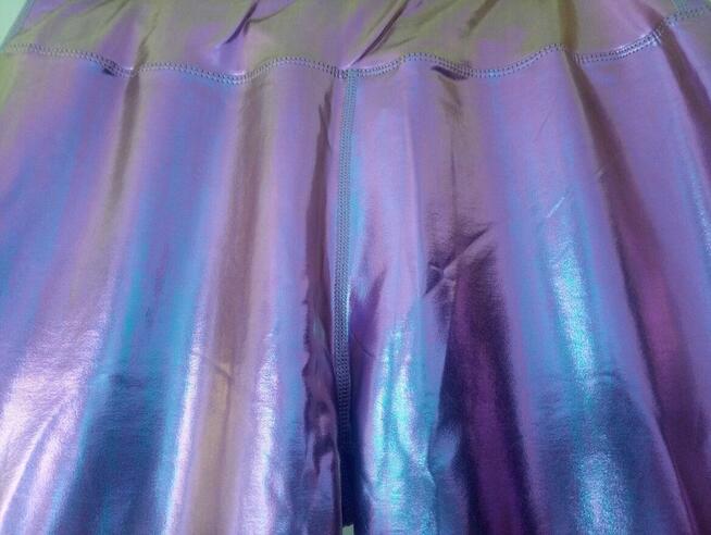Holograficzne legginsy, XL