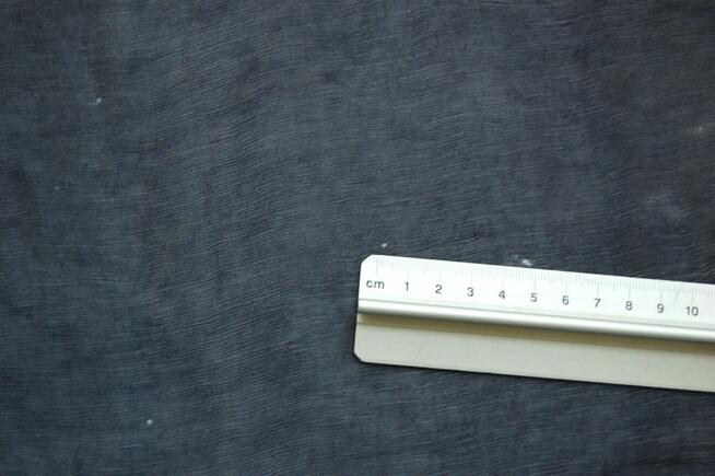 Szal jedwabny do sukni 200 x 100 cm jedwab kreszowany indygo