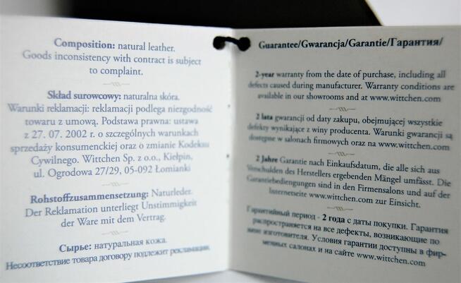 Portfel damski, portmonetka Arizona, Wittchen, skóra, brąz