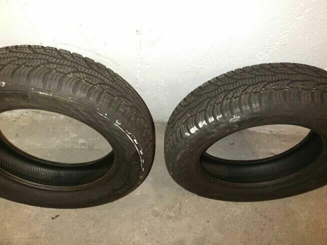 Sprzedam opony wielosezonowe - całoroczne bardzo dobrym stan