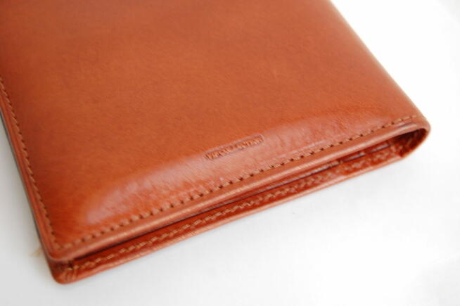 Portfel męski Vip Collection skóra naturalna koniakowy brąz