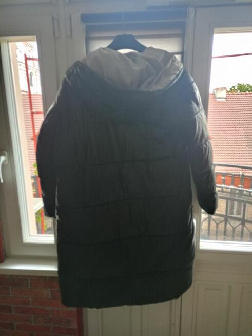 Kurtka długa ciepla damska