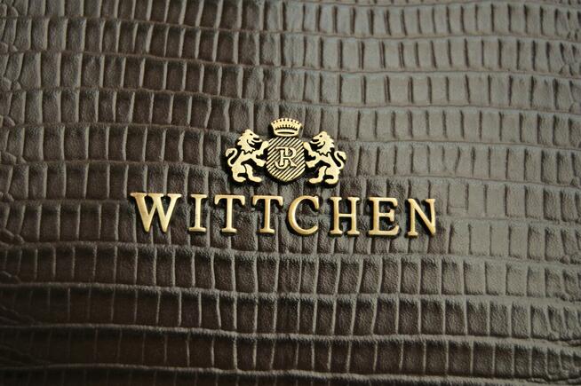 Nowa torebka na ramię Wittchen Lizard, skóra naturalna, brąz