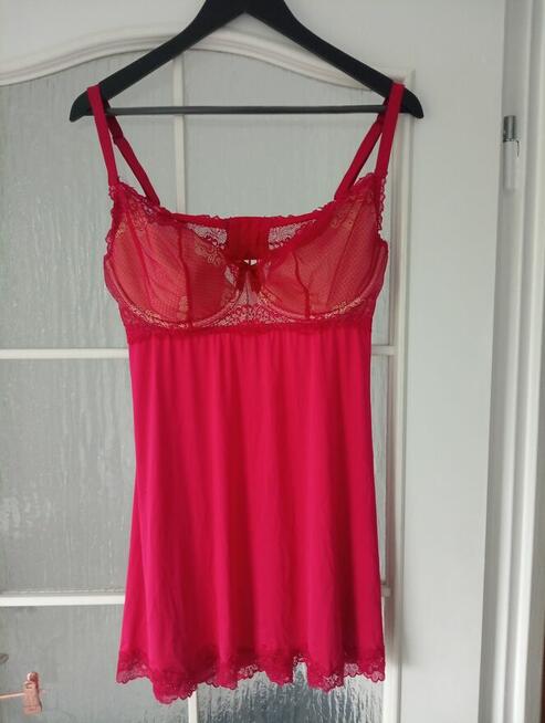 Romantyczna koszulka nocna Obbsesive,2XL