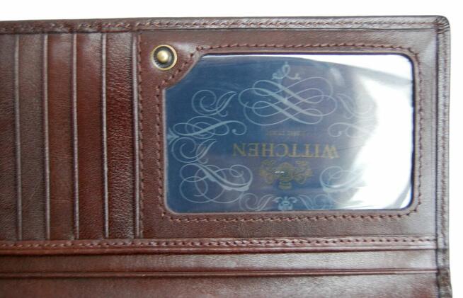 Portfel damski, portmonetka Arizona, Wittchen, skóra, brąz