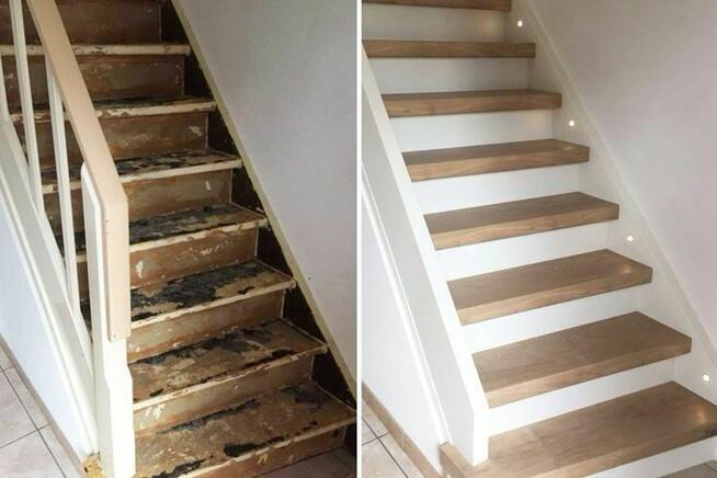 Cyklinowanie Lakierowanie Schodów