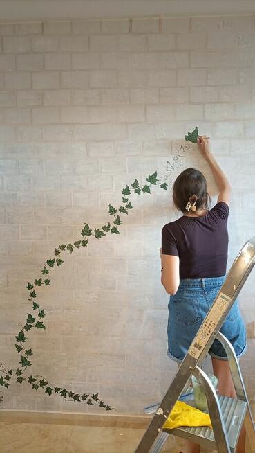 Efekt WOW na ścianie - relief lub malowidło artystyczne