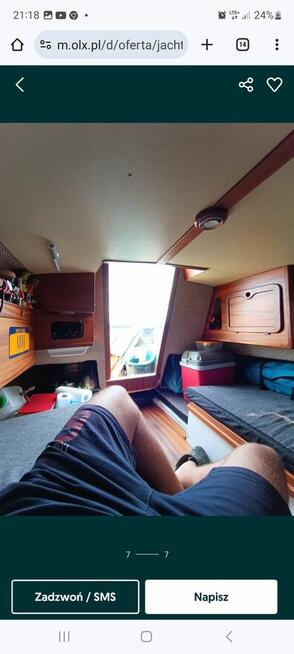 Łódź kabinowa cały zestaw