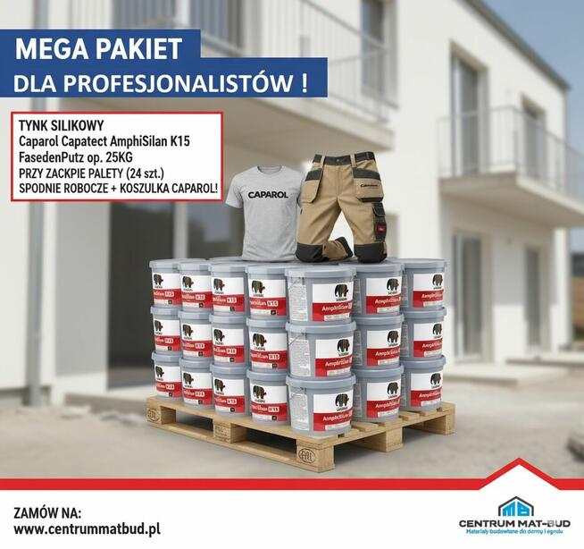 CAPAROL TYNK SILIKONOWY 1,5 mm - biały Capatect AmphiSilan