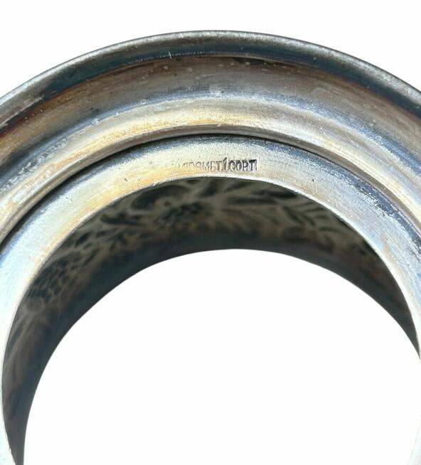 Podstakannik radziecki koszyk na cienkościenną szklankę