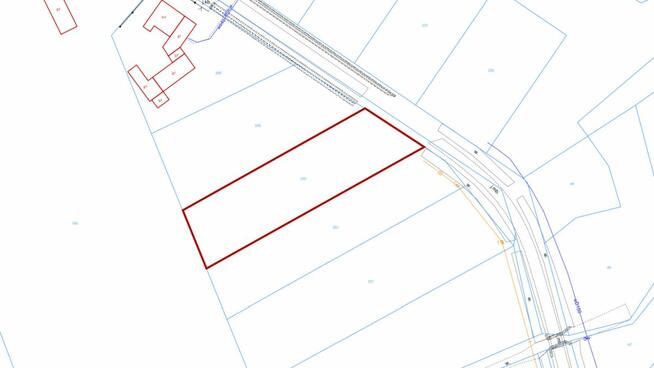 Działka budowlana Łagiewniki Małe gm. Pawonków, Przyjaźni
