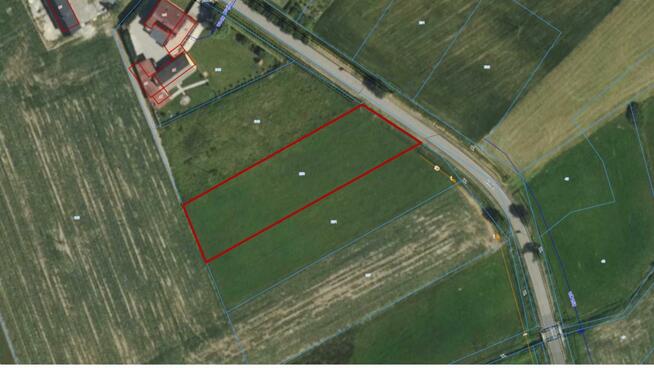 Działka budowlana Łagiewniki Małe gm. Pawonków, Przyjaźni