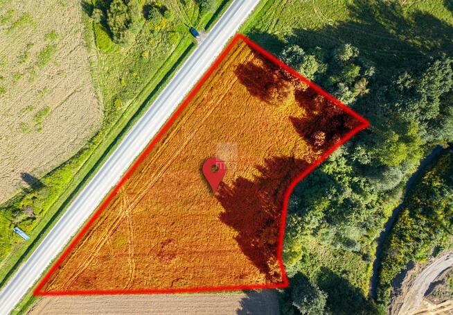 Działka inwestycyjna Niedzieliska gm. Szczurowa