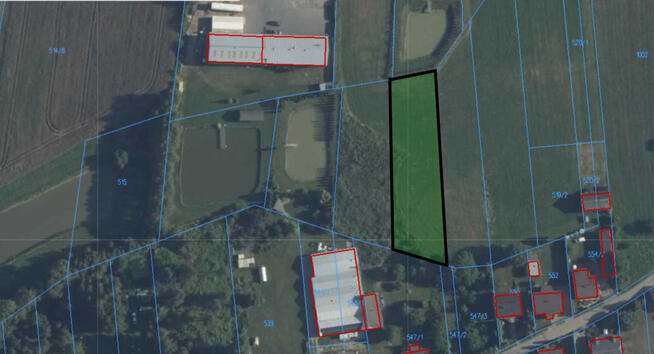 Działka pod zabudowę jednorodzinną- Gręzów