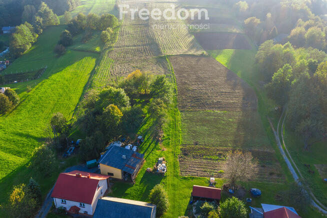 Działka 14a z warunkami zabudowy w gminie Lubenia