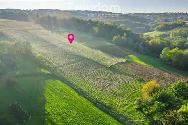 Działka 13a z WZ na stoku, Straszydle, gm. Lubenia