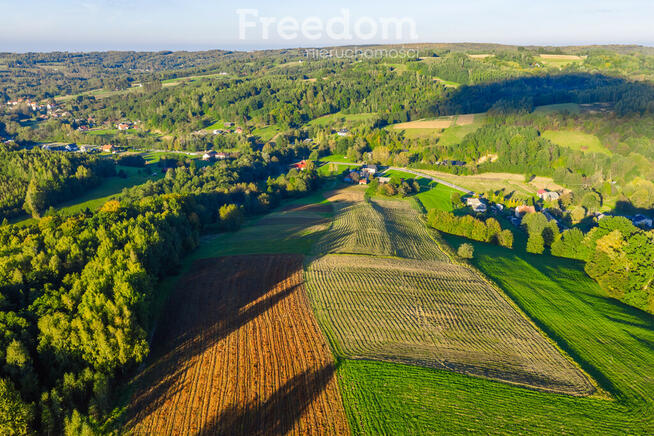 Działka 13a z WZ na stoku, Straszydle, gm. Lubenia