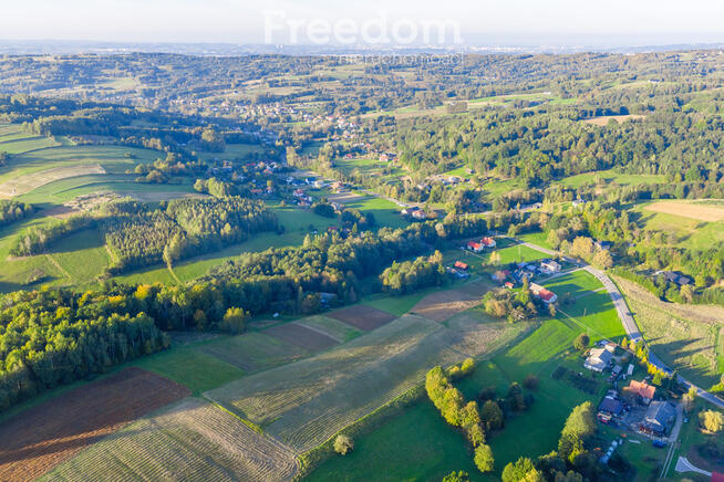 Widokowa działka budowlana z WZ