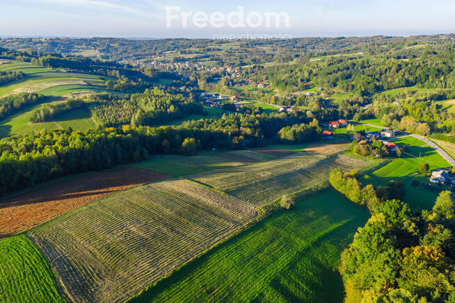 Widokowa działka budowlana z WZ