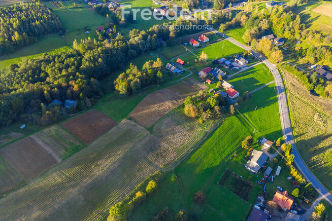 Widokowa działka budowlana z WZ