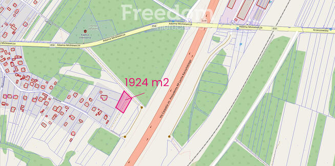 Działka Zarzecze, WZ