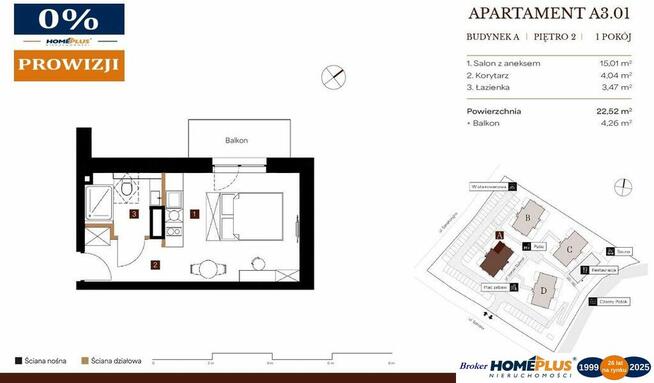 0%, apartamenty w kameralnej inwestycji na 2027r.