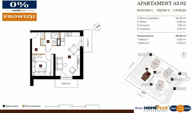 0%, apartamenty w kameralnej inwestycji na 2027r.