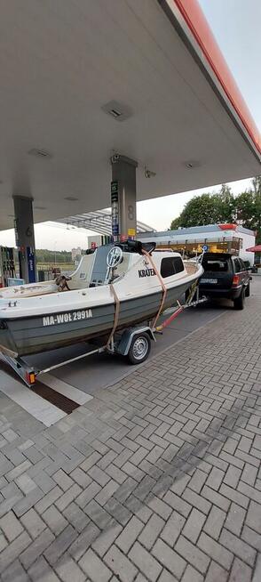 Łódź kabinowa cały zestaw