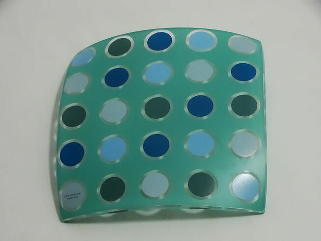 Szklana misa dekoracyjna Rosenthal Form 61111, Dekor 331161,