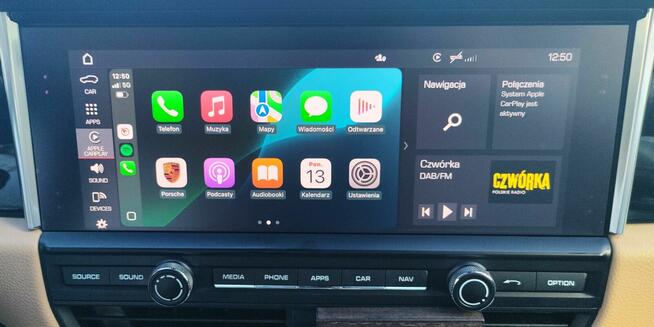 Porsche Audi CarPlay Android Auto bezprzewodowo Mapy OLSZTYN
