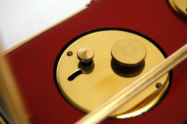 Barometr i zegar na biurko, design, Francja, lata 60 vintage