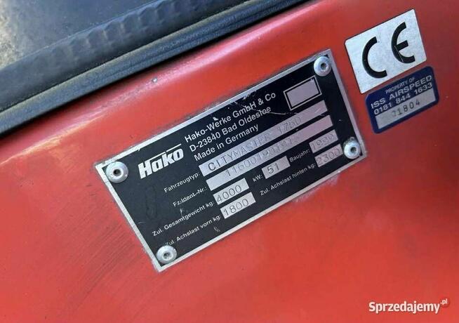 Zamiatarka Haco Citymaster 1750