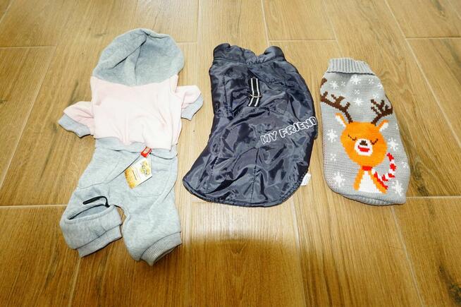 ubranka dla piesków małych i dużych