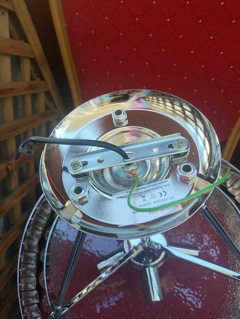 Żyrandol Kryształowy Lampa Sufitowa Sufit Srebrna kryształ