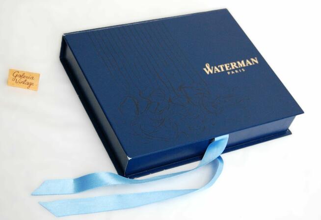 Pióro wieczne i długopis, stal, Hemisphere, Waterman Paris
