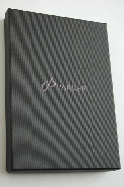 Pióro wieczne Parker Inflection, stal, złoto, vintage 2001