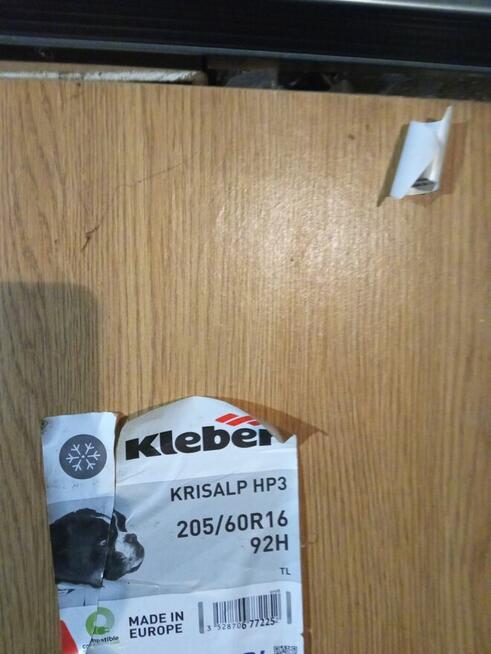 sprzedam opony zimowe stan idealny